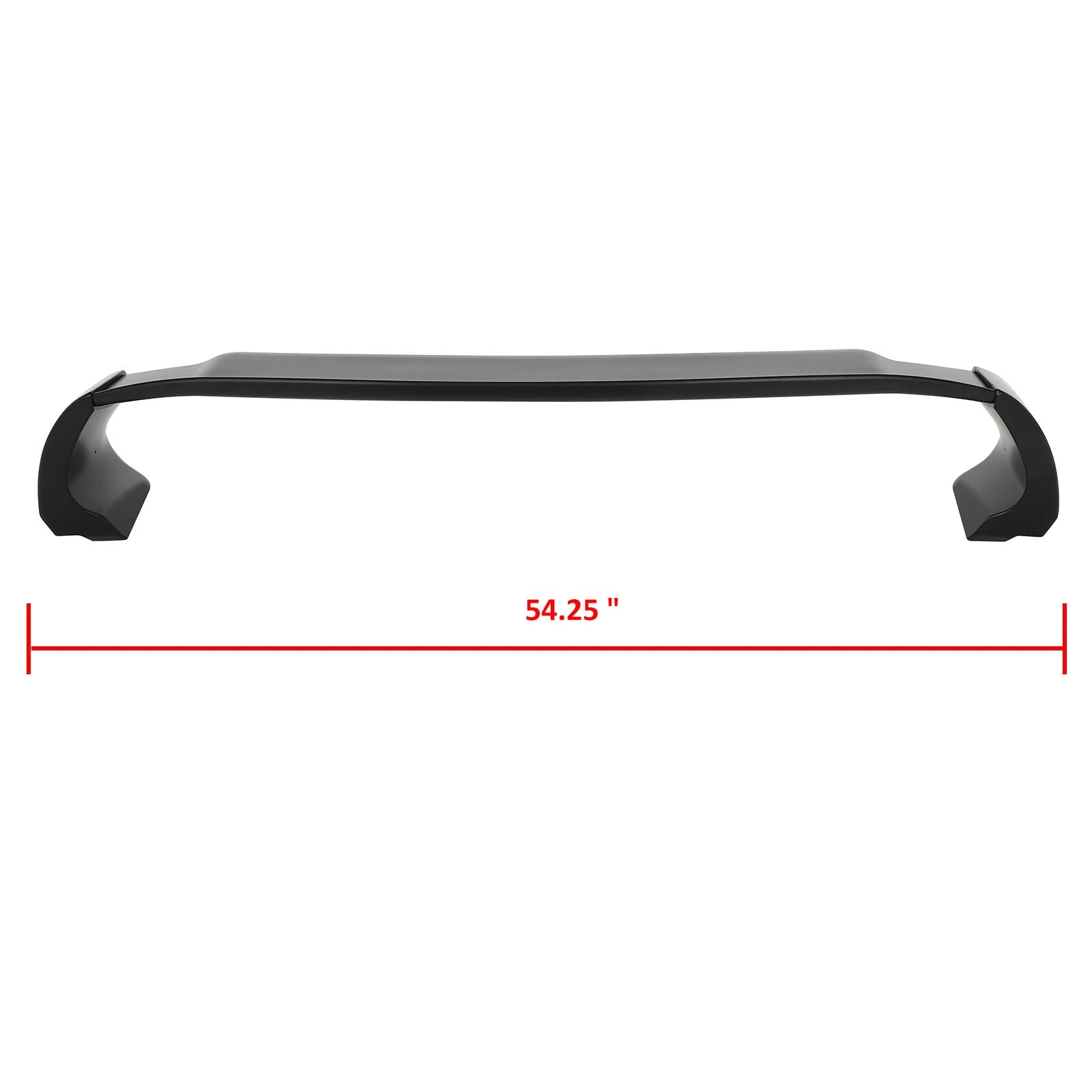 Matte Black Rear Side Spoiler Wing Kit for Acura TSX Sedan (2004–2008)