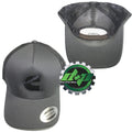 Cummins Trucker Hat Snapback Gray Black Mesh Cap with Centered Logo
