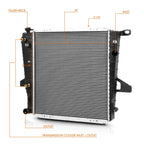 Aluminum Core Radiator for Ford Explorer 4.0L (1995–2000) DPI-1728