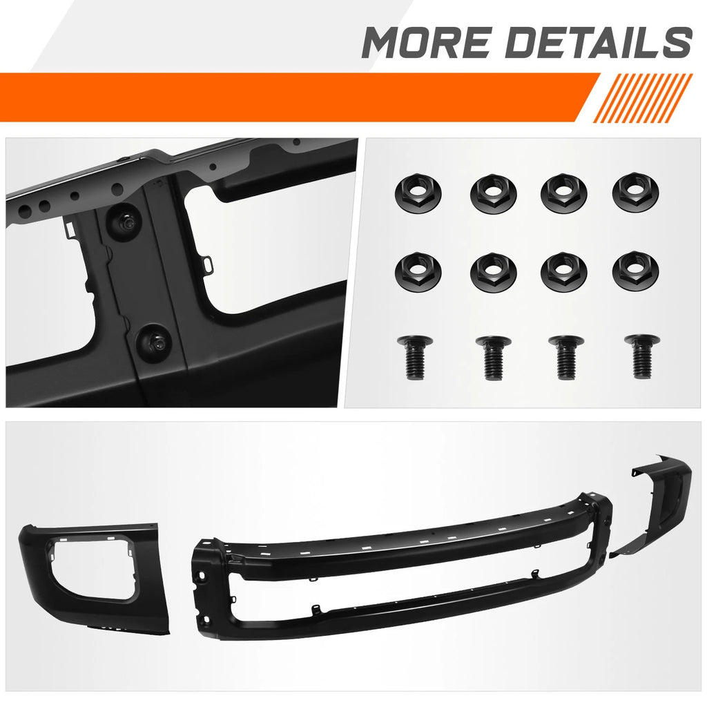 Front Driver Left Lower Bumper Cover Molding for BMW 740i 740Li 740Ld (2013–2015)