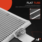 A/C Condenser with Drier & Bracket for Nissan Rogue (2021-2023)