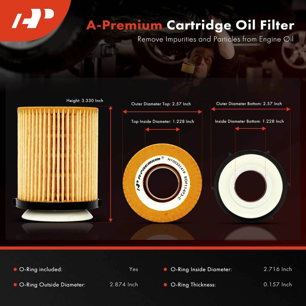Engine Oil Filter for Mercedes-Benz C300 E300 E350 (2015-2023)