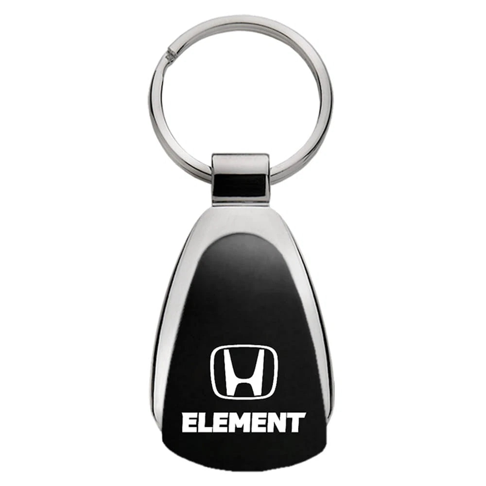 Black Teardrop Keychain - Officially Licensed for Honda Element