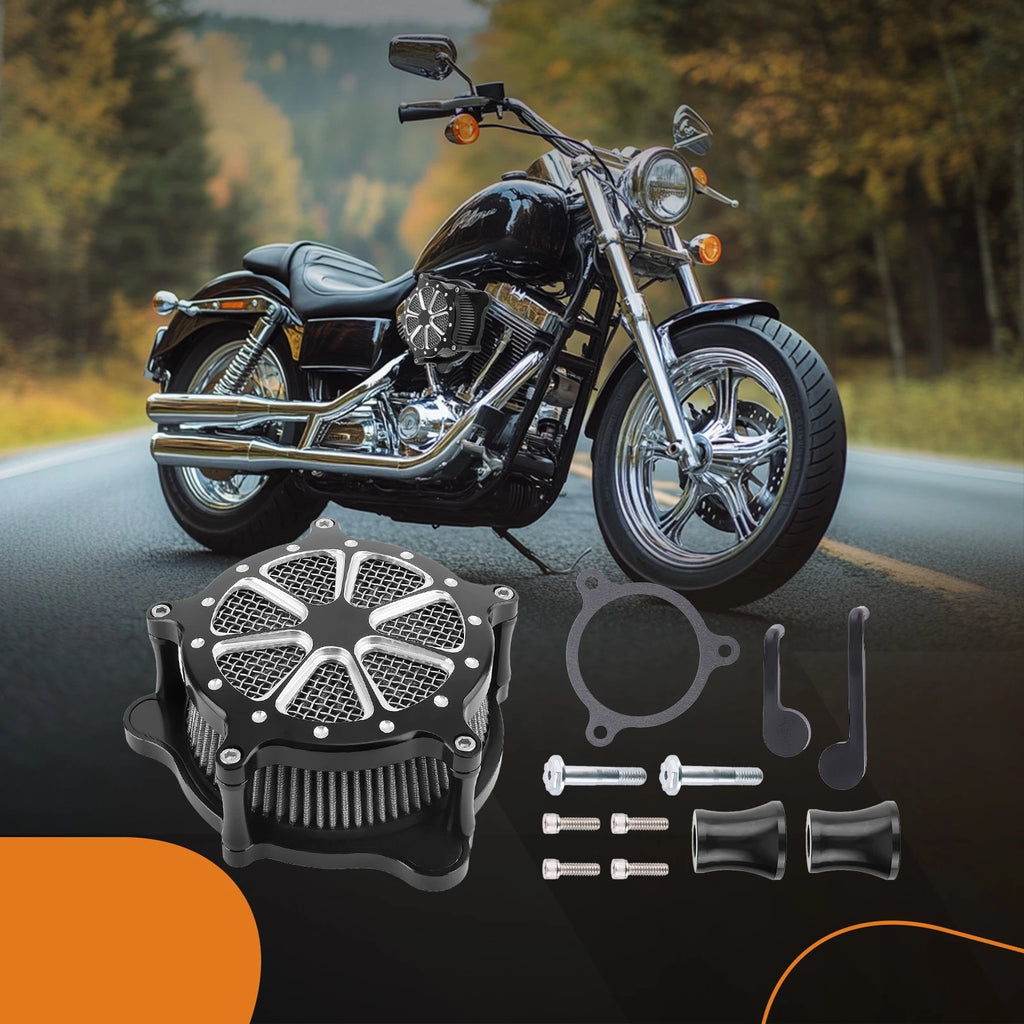 Air Cleaner Filter Kit for Harley Touring Road King Street Glide Softail (2017–2023)