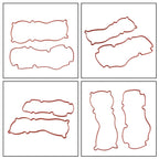Valve Cover Gasket for Buick Chevy Oldsmobile Pontiac 3.8L V6 (1988–2009)