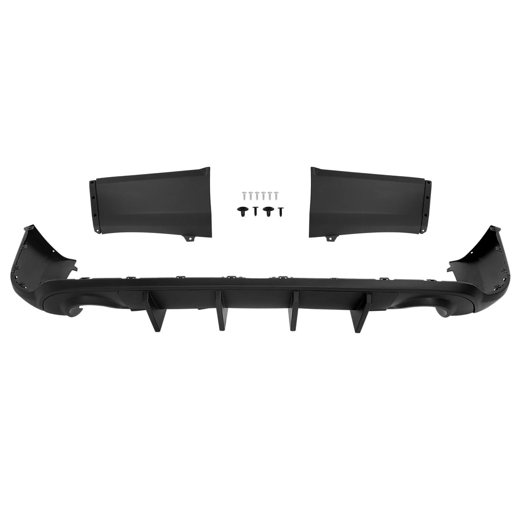 Rear Shark Fin Diffuser for Dodge Durango (2011–2025) Matte Black