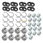 Set of 4 A-Arm Bearing Bushings for Honda TRX250X TRX400EX TRX450R TRX450ER TRX700XX