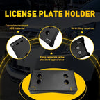 Front License Plate Bracket for Cadillac SRX (2010–2016)