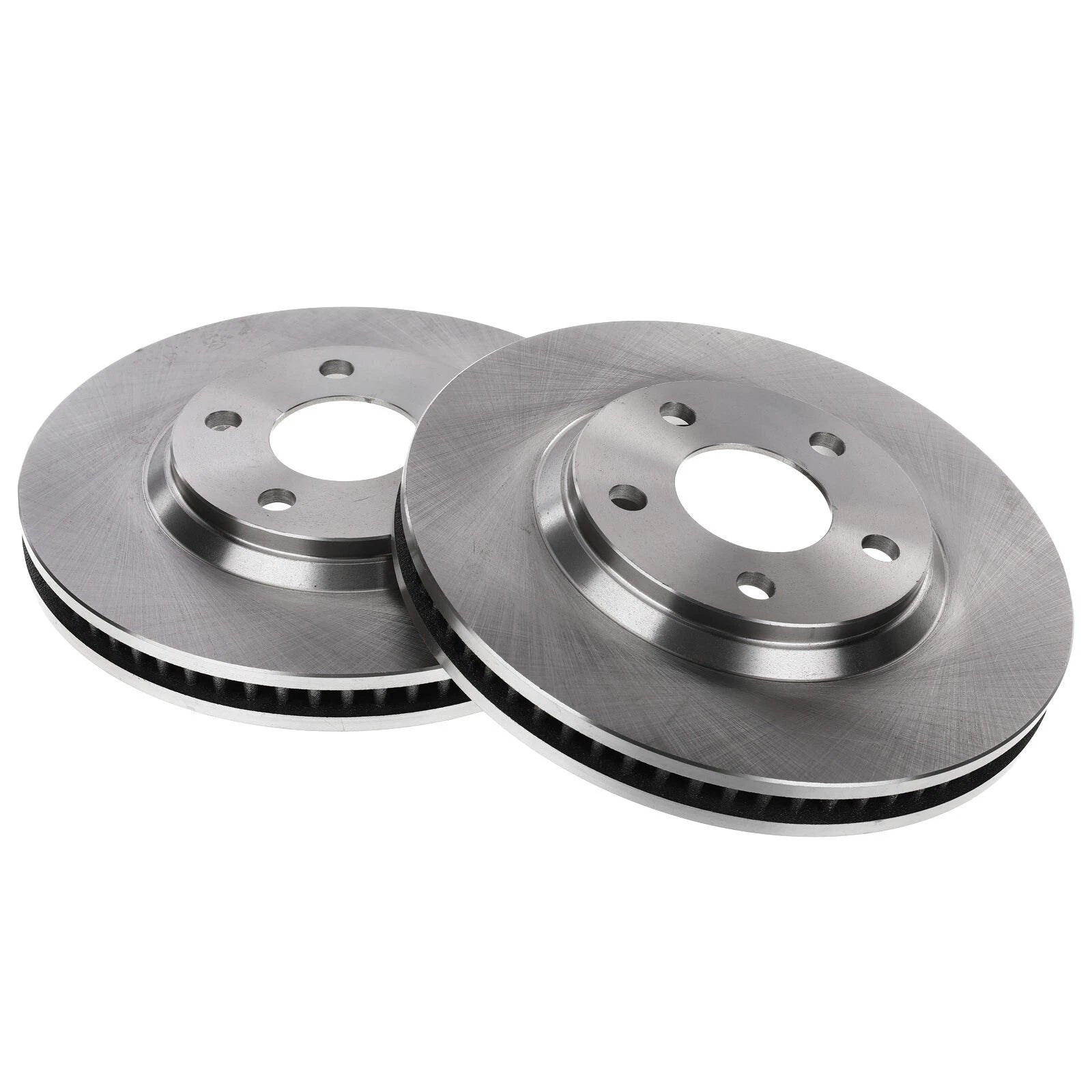 Set of 2 Front Disc Brake Rotors & Ceramic Pads for Chevy Impala (2000–2005)