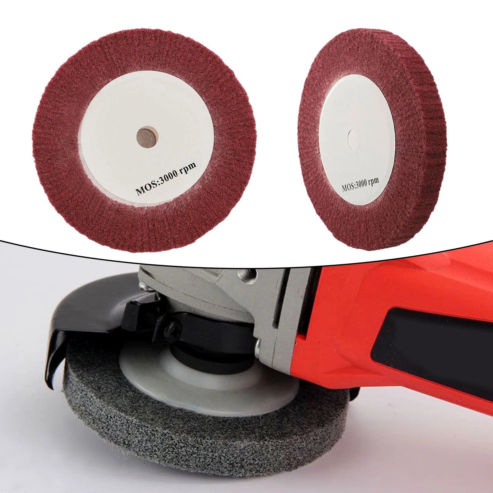 Grinding Wheel Polishing Wheel Abrasive Buffing Accessories for Home Use