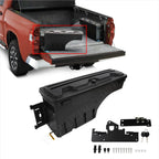 Truck Bed Storage Tool Box for Toyota Tacoma (2005–2022) Left Side with Lock