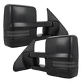 Towing Mirrors for Toyota Tundra (2007–2017) Power Heated Running Signals Black