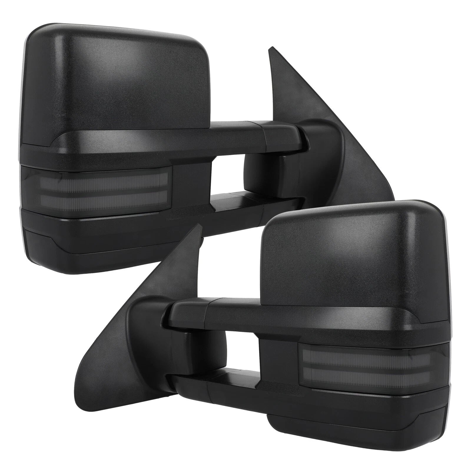 Towing Mirrors for Toyota Tundra (2007–2017) Power Heated Running Signals Black