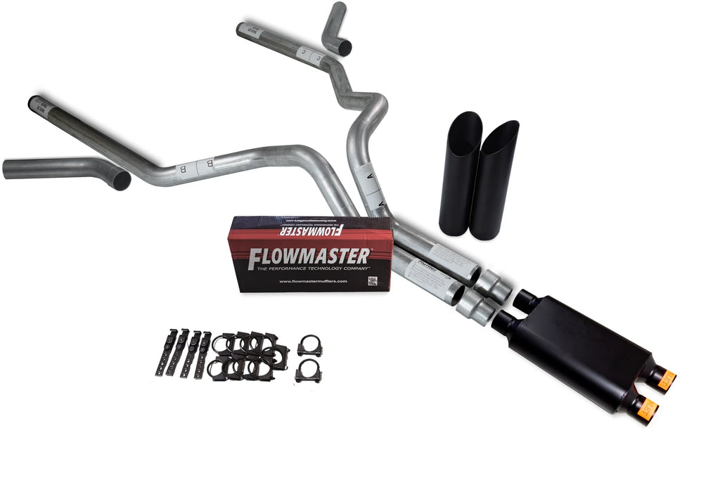 Flowmaster Super 40 Dual Exhaust for Chevy GMC 2500 (2000–2006)