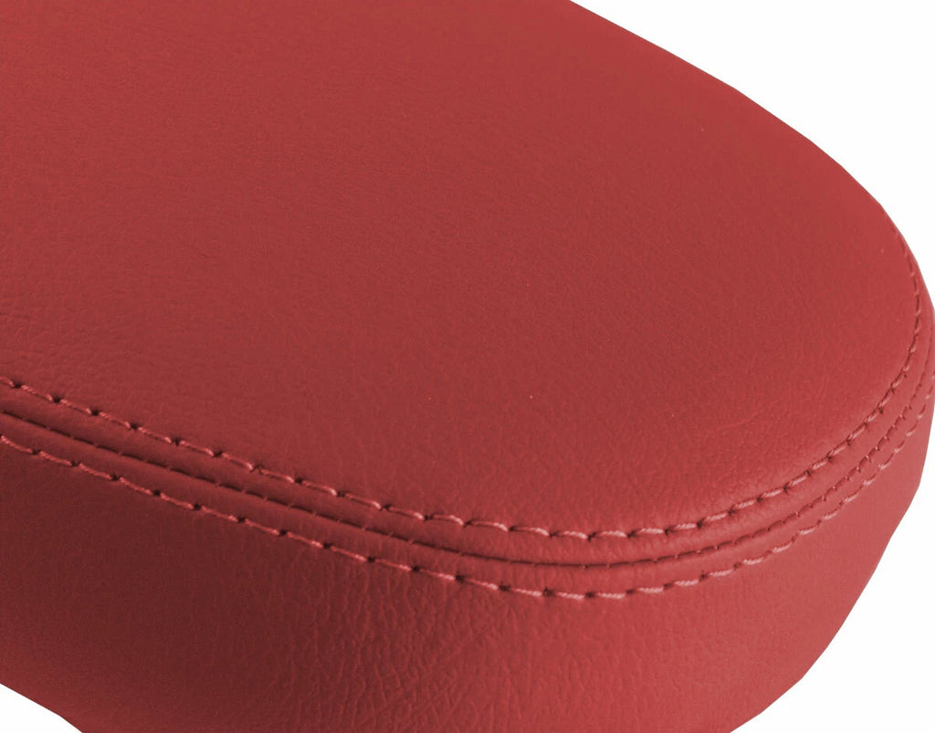 Leather Console Lid Armrest Cover for Kia Soul (2014–2019) Red