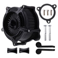 Air Cleaner Intake Filter System for Harley Touring Street Glide 2008-16 Black