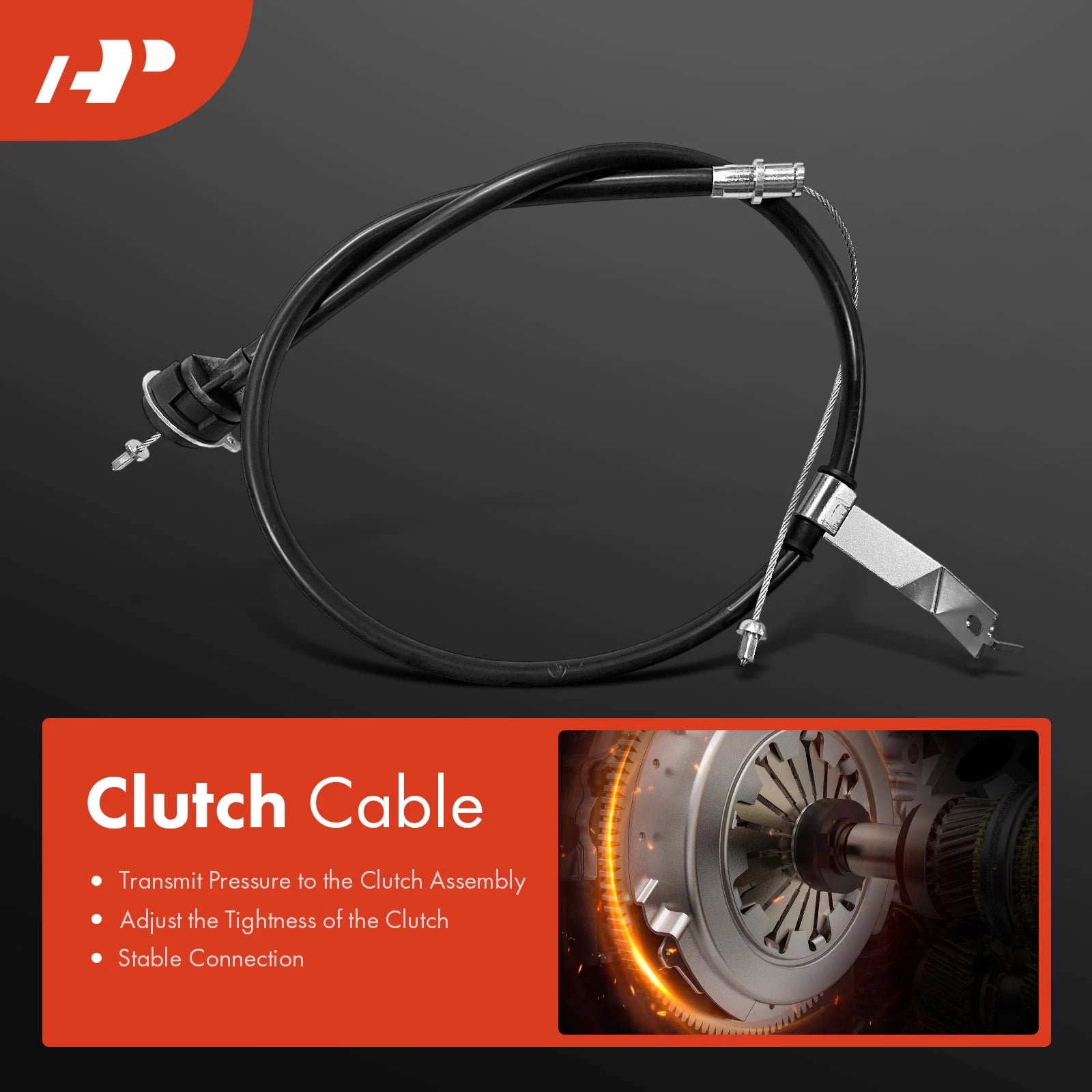 Clutch Cable for Ford Mustang Mercury Capri (1982-1993)