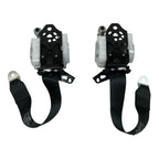 Set of 2 Rear Seat Belts for Toyota Corolla (2023–2026) Black