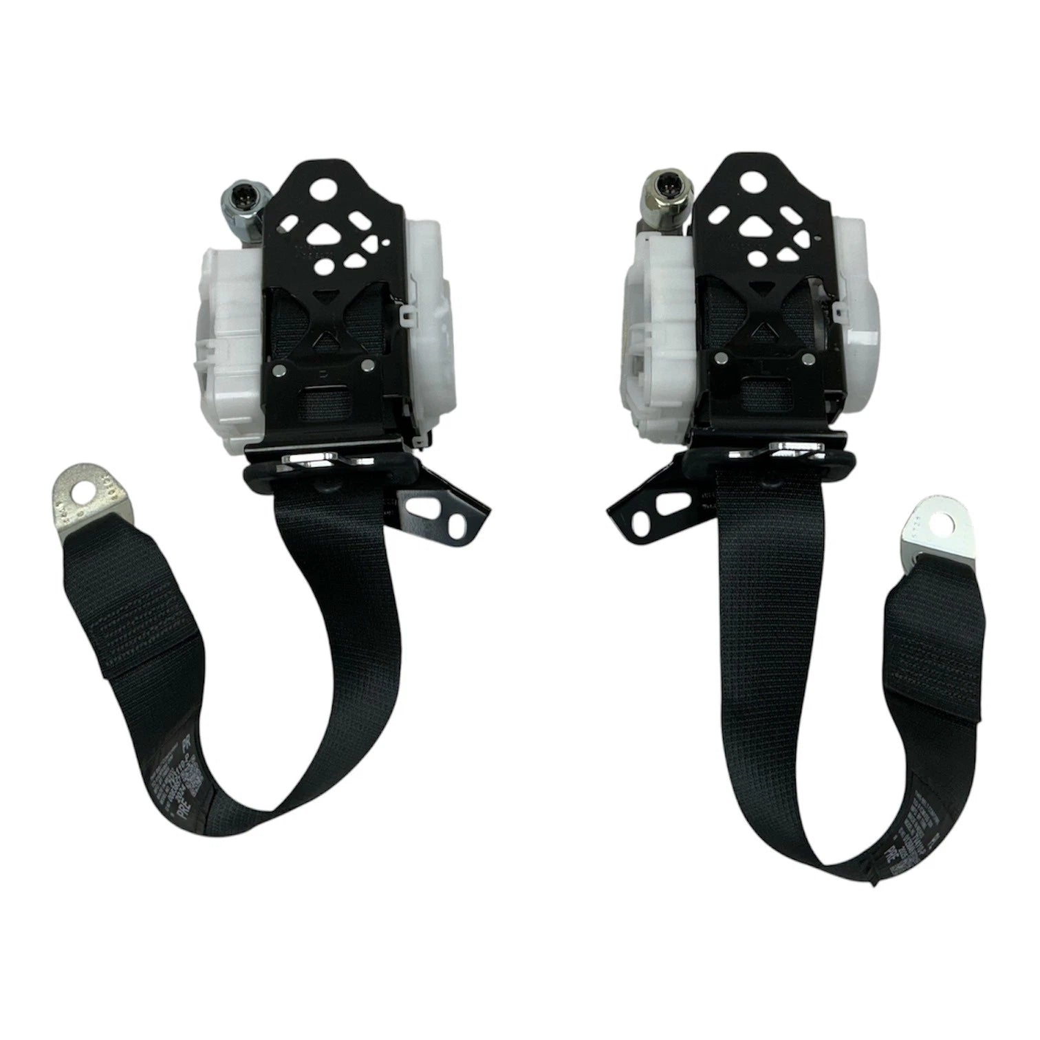 Set of 2 Rear Seat Belts for Toyota Corolla (2023–2026) Black