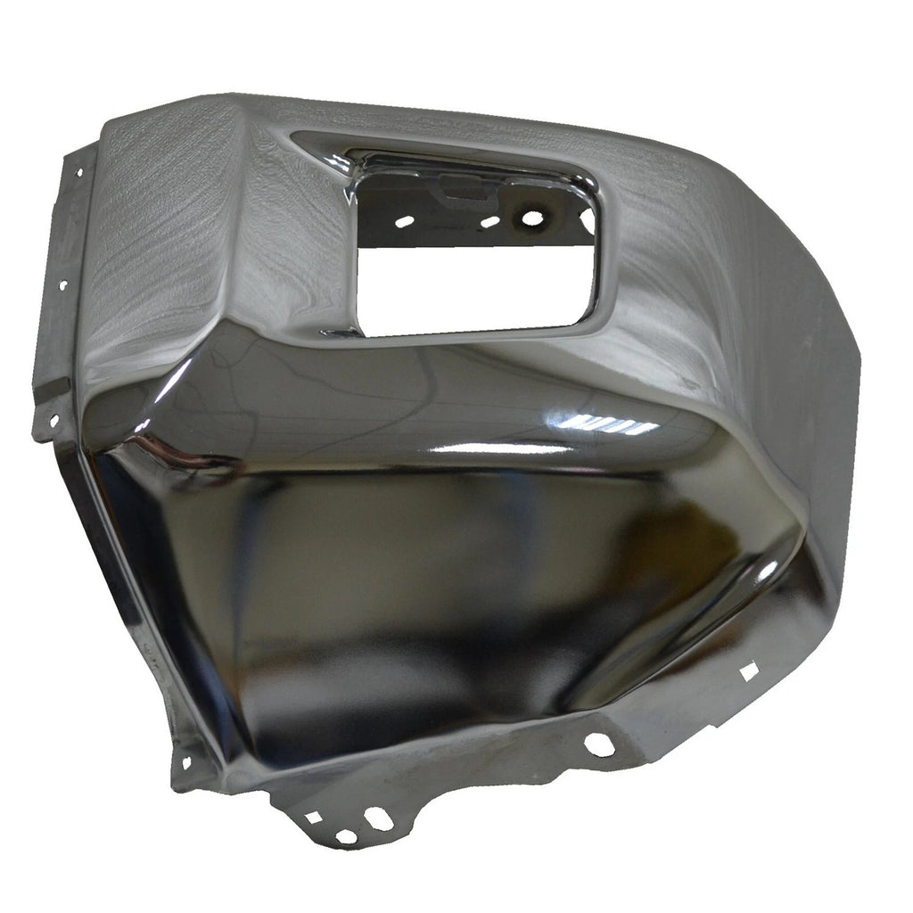 Replacement Chrome Driver Side Front Bumper End for Toyota Highlander (2014–2019)
