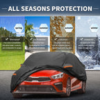 Waterproof 210D-PU Car Cover for Kia Forte Sedan (2010–2023)