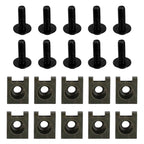 10X Aluminum Fairing Screen M6x20mm Screw Bolts Clips for Motorcycle