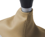 Leather Manual Shift Boot Cover for Toyota Celica (2000–2005) Beige