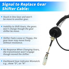 Auto Trans Gear Shift Cable for Dodge Dart 2013-2016 6-Speed A/T
