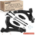8x Control Arm w/Ball Joint Tie Rod Front for Chevrolet Uplander (2005–2006)