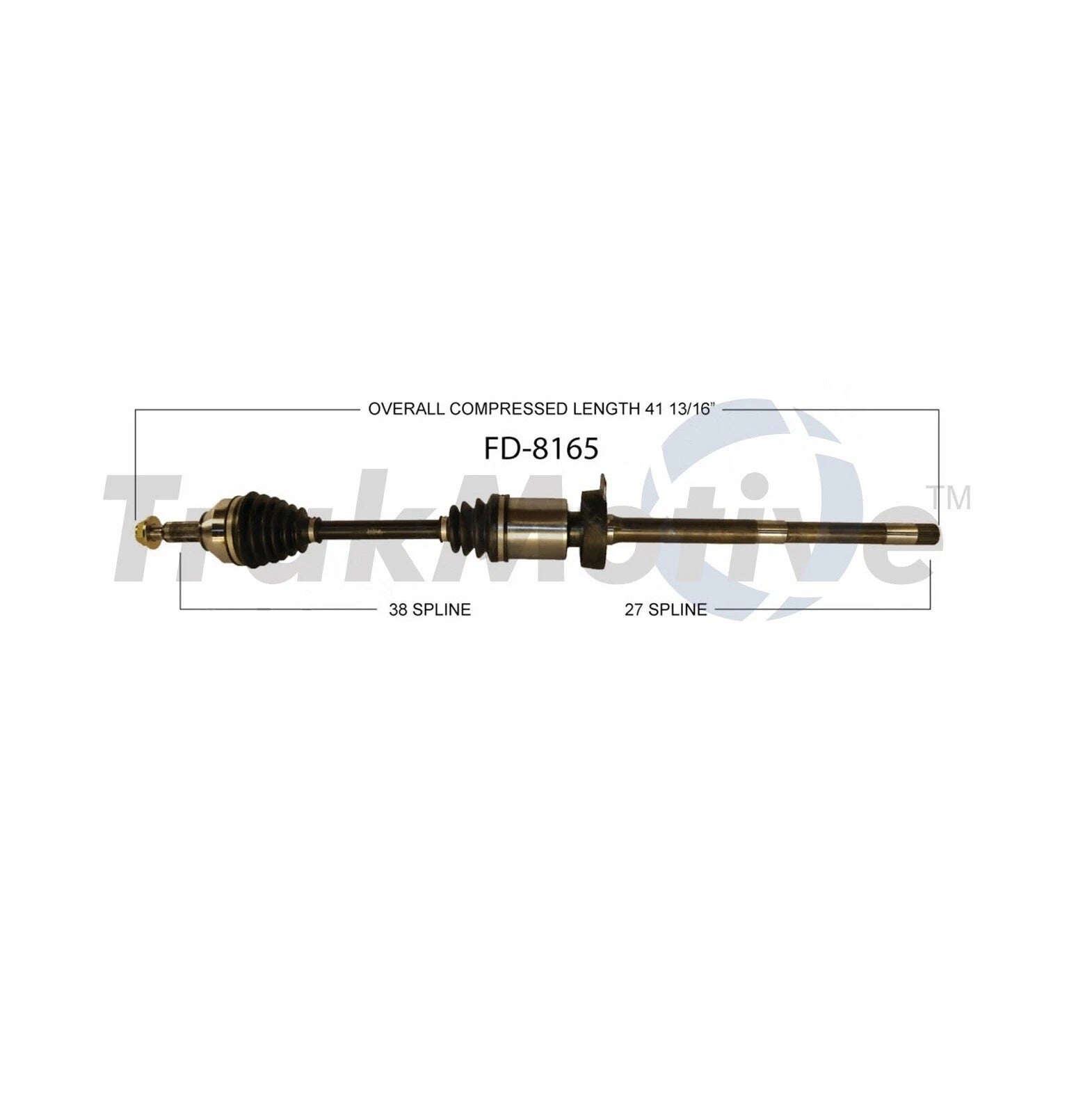 CV Axle Shaft for Ford Flex Lincoln MKT AWD (2009–2019) SurTrack FD-8165