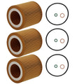 3Pack Engine Oil Filter for BMW X1 X3 (2012–2017) 2.0L/3.0L 11427854049