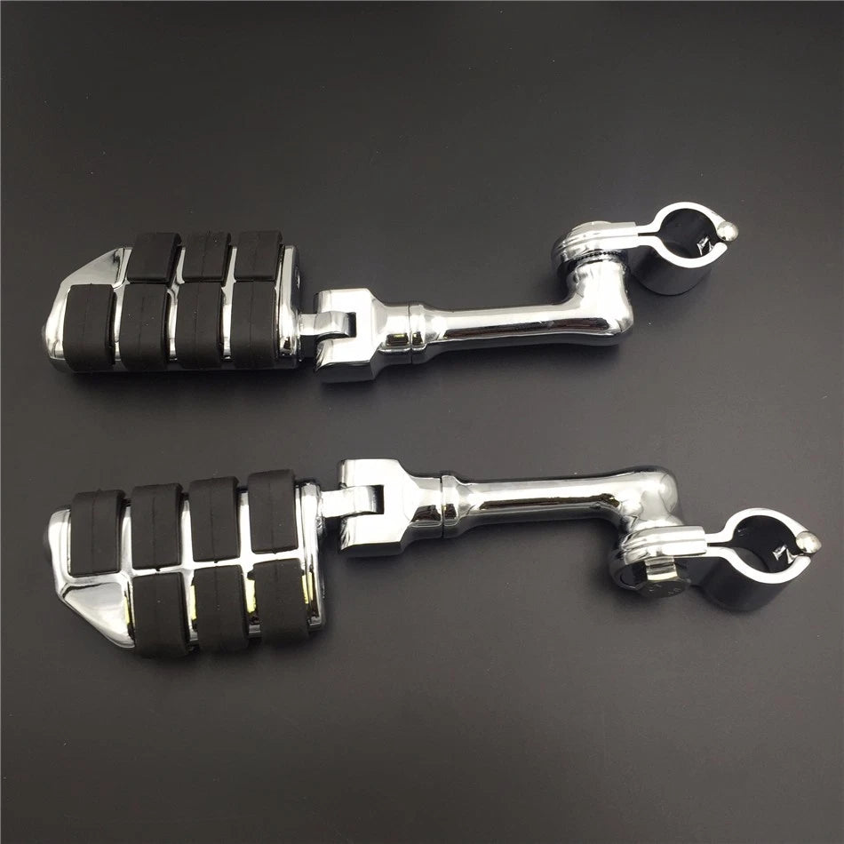 Chrome 1.5" Long Foot Peg for Honda Shadow Valkyrie Road Glide Ultra (1997–2008)