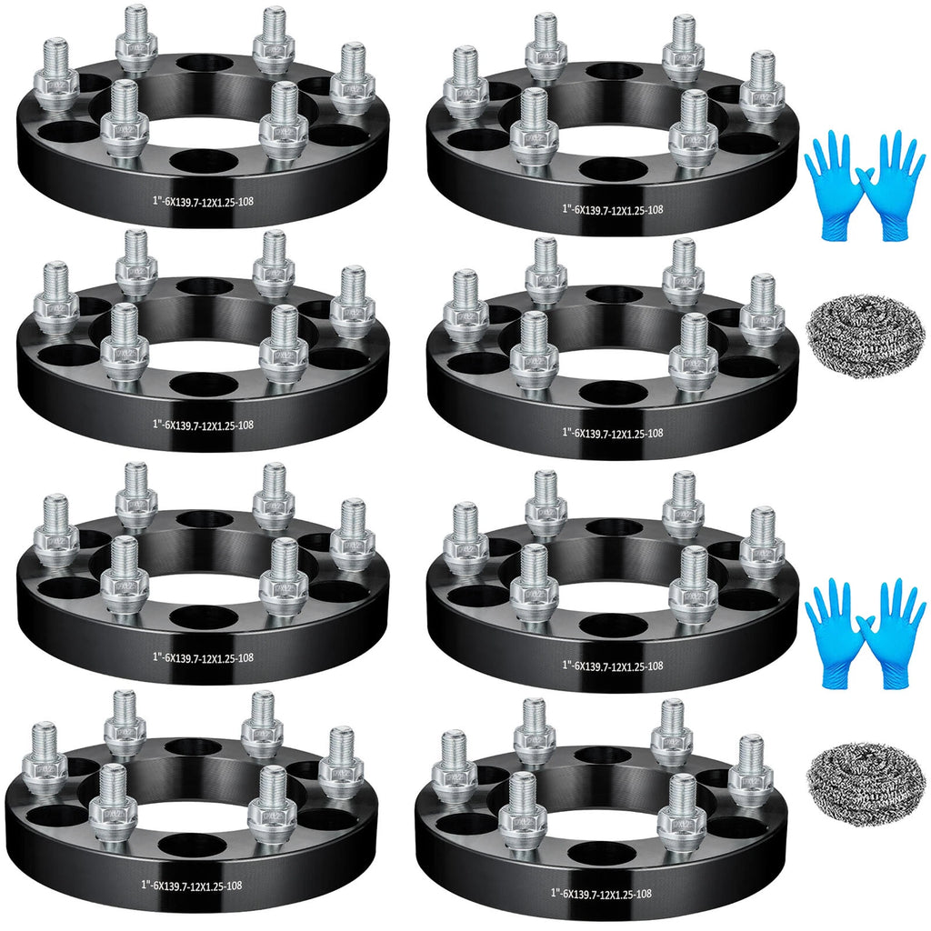 8PCS 1" Wheel Spacers for Nissan Armada Titan Frontier (2005-2024)