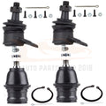 Set of 4 Suspension Front Upper Lower Ball Joints for Dodge Durango/Dakota 