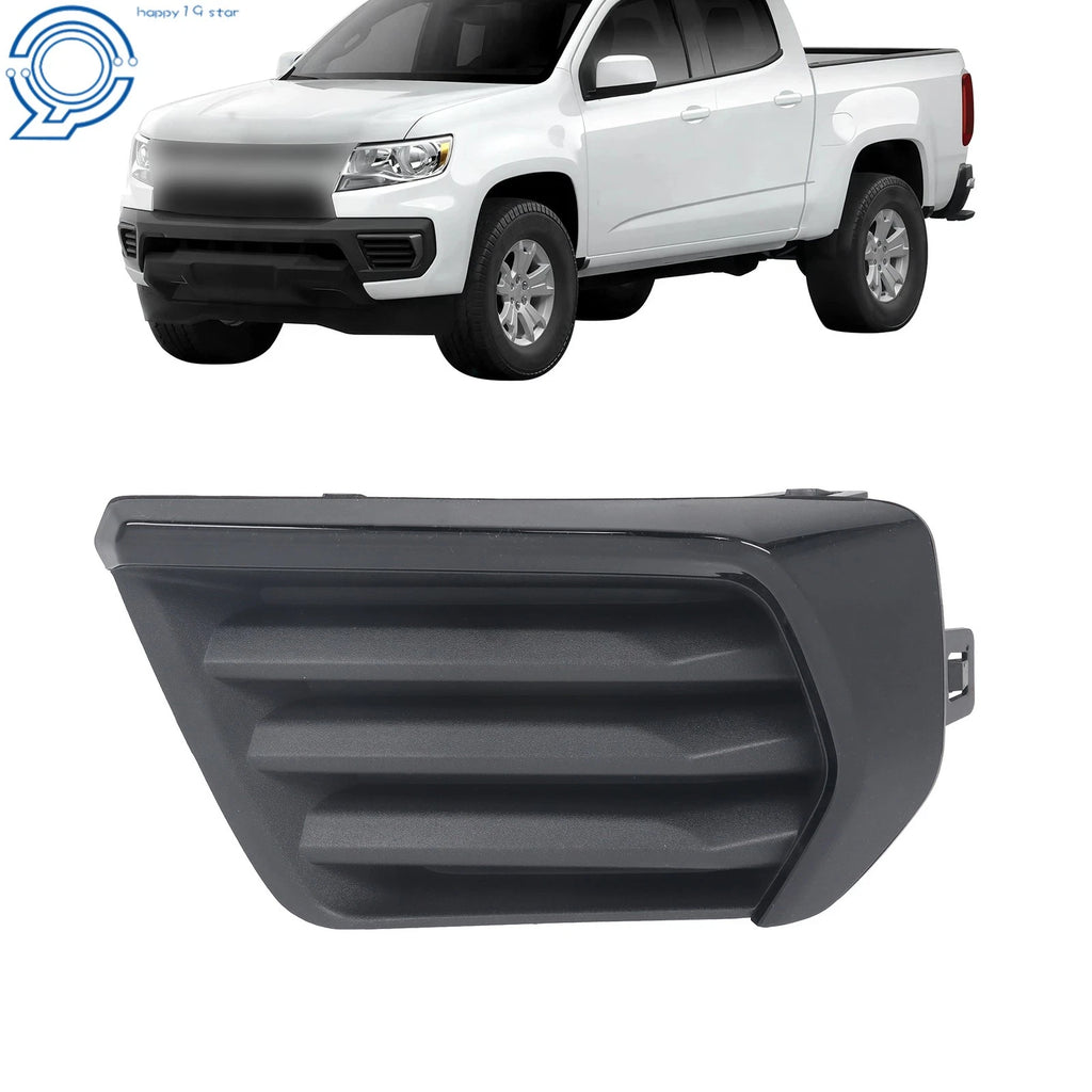 Fog Light Lamp Cover Trim for Chevrolet Colorado (2021–2022) Black LH
