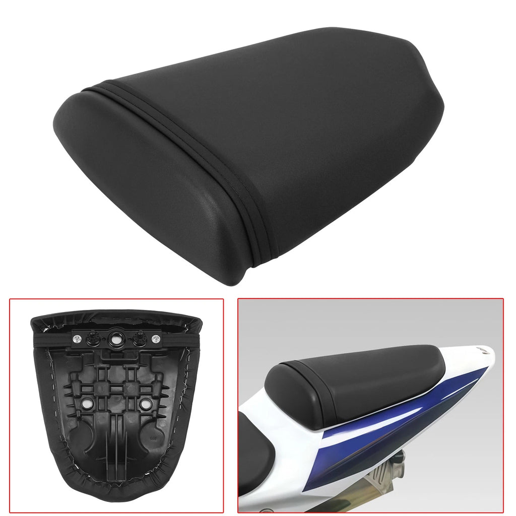 Rear Pillion Cushion for Suzuki GSXR600 GSXR750 (2004–2005) Black