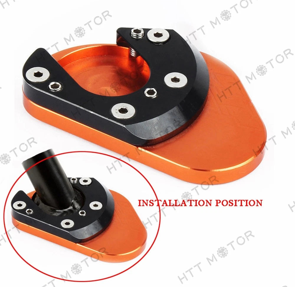Side Stand Extension Pad for KTM 125 200 390 (2013–2023)