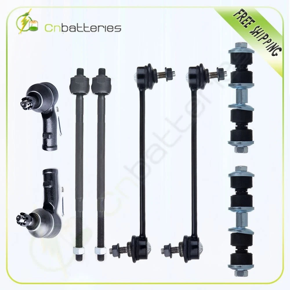 8pcs Sway Bar Tie Rod End Kit for Ford Focus (2000–2006)