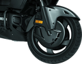 Kuryakyn Brake Rotor Cover for Honda GL1800 (2001–2017) Gloss Black Chrome
