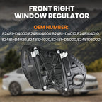 Electric Window Regulator for Kia Optima (2016-2020) Front Passenger