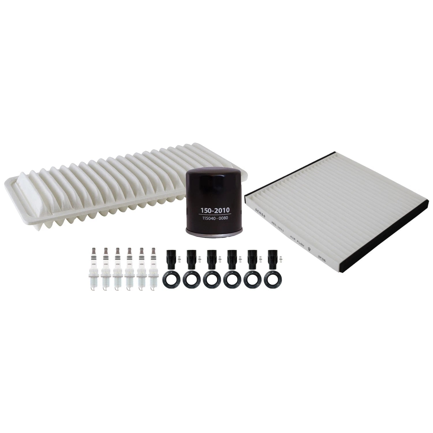 Tune Up Kit with NGK 6 Spark Plugs & Boots for Lexus RX400h (2006–2008)