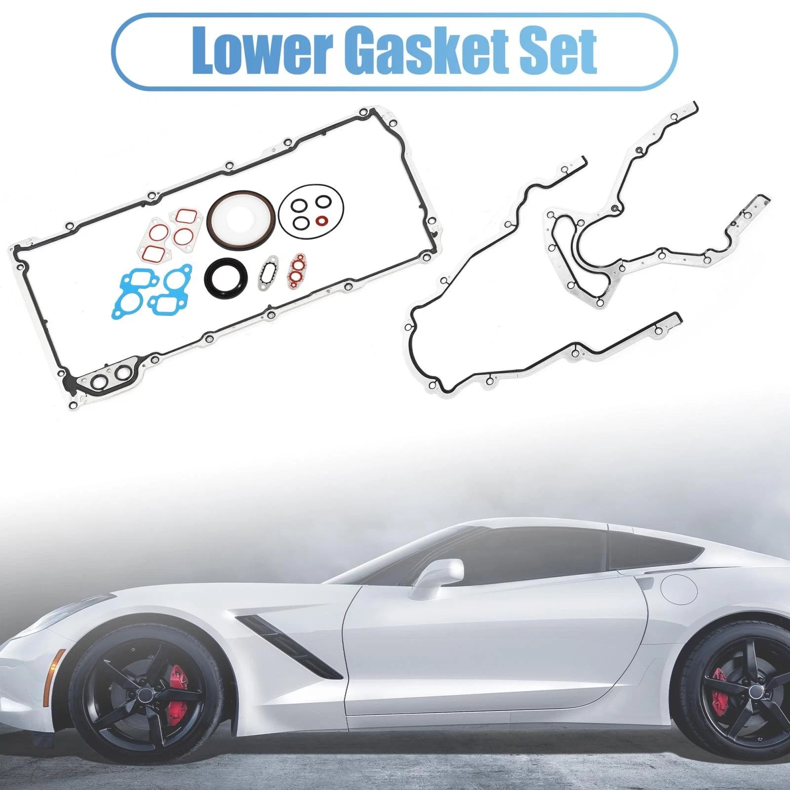 CS5975A Engine Lower Gasket Set for Chevy 4.8L 5.3L 5.7L 6.0L 6.2 (2000–2023)