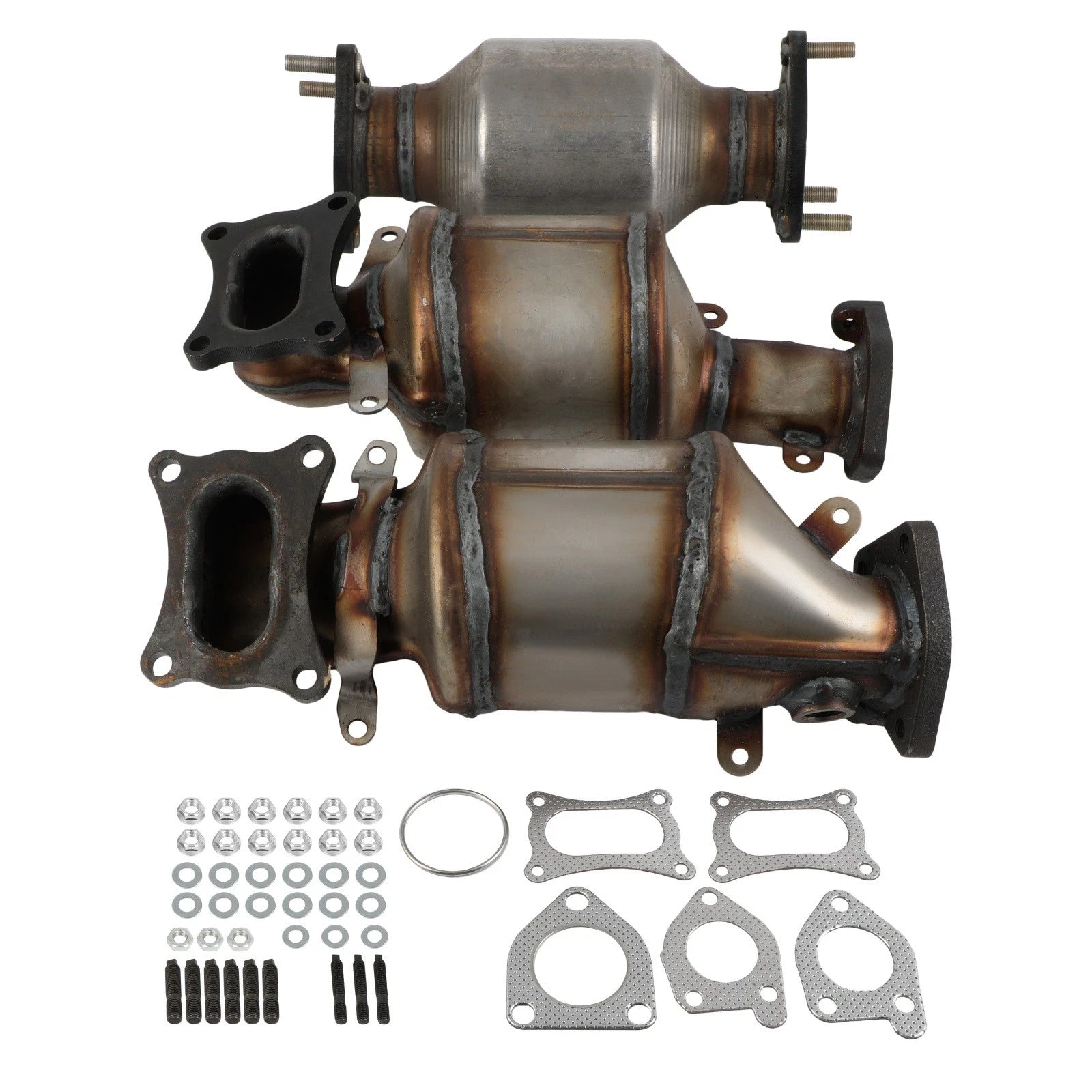 EPA Catalytic Converter Set for Honda Pilot (2009–2015) 3.5L Left, Right, Rear