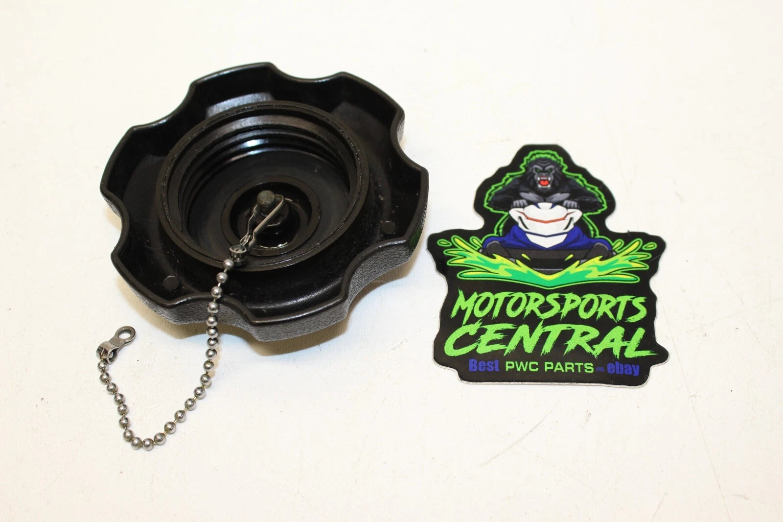 OEM Gas Fuel Cap Lid with Chain for Kawasaki ZXI Ultra STX (1989–2021)