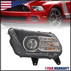 Left Side Headlight Assembly FO2518113 for Ford Mustang (2013–2014)