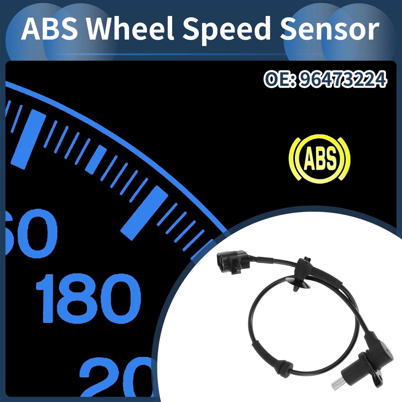 ABS Wheel Speed Sensor No. 96473224 for Chevrolet Aveo (2004–2011)