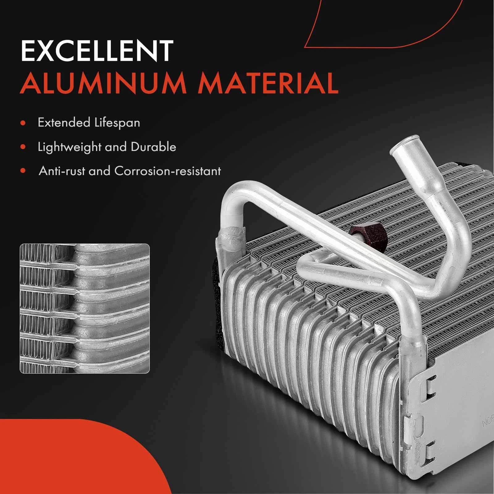 A/C Evaporator Core for Ford E-150 E-250 E-350 Econoline (1992-2014)