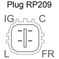 Alternator Honda MDX YD1 V6 3.5L J35A5 (2003-2006)