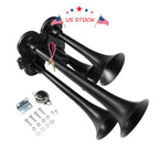 1.5G Train Horn Kit with Air Tank for Truck Car Semi (150psi)