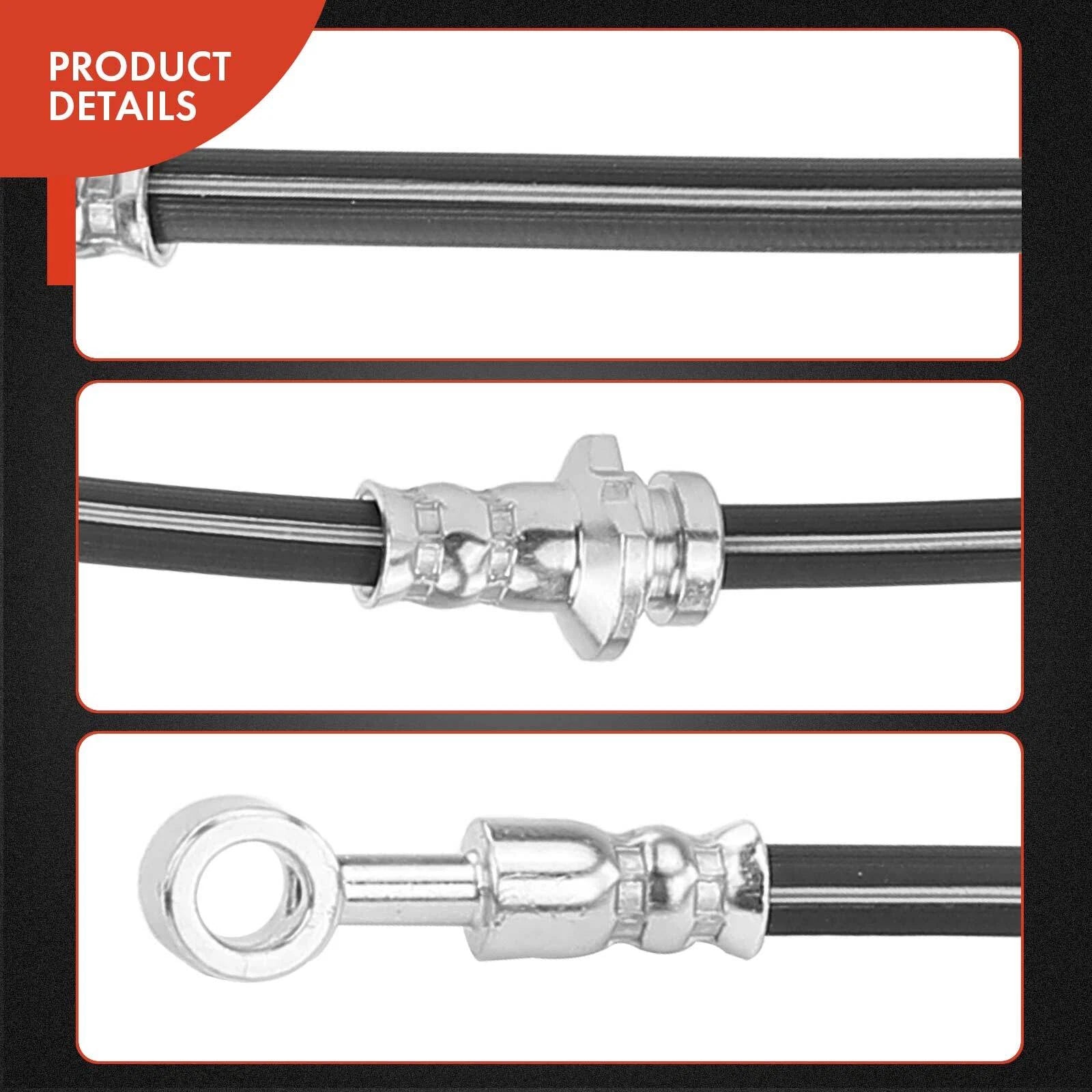 Rear Right Brake Hydraulic Hose for Nissan Sentra (1995–1999) Lucino (1996–2000)